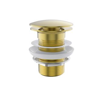 DESAGUE TIPO PUSH CON OVERFLOW 1 1/4 GOLD