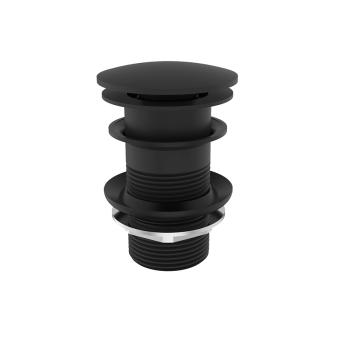 DESAGUE TIPO PUSH SIN OVERFLOW 1 1/4 NEGRO