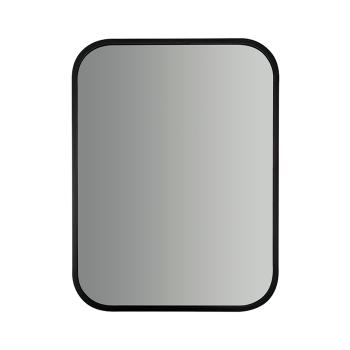 ESPEJO RECTANGULAR 45 X 60 CON MARCO NEGRO