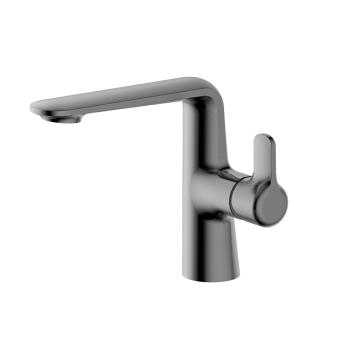 MEZCLADORA LAVAMANOS DALIA GUNMETAL GREY
