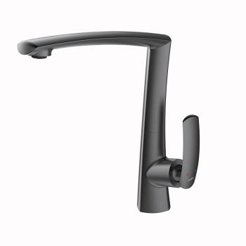 MEZCLADORA COCINA LEAH GUNMETAL GRAY XL