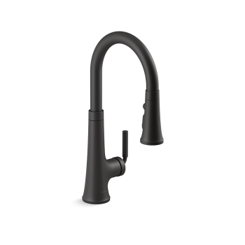 TONE GRIFERIA MONOCOMANDO PARA COCINA NEGRO MATE